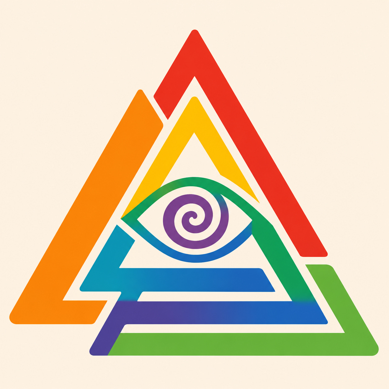 Rainbow Eye of the Mountain symbol
